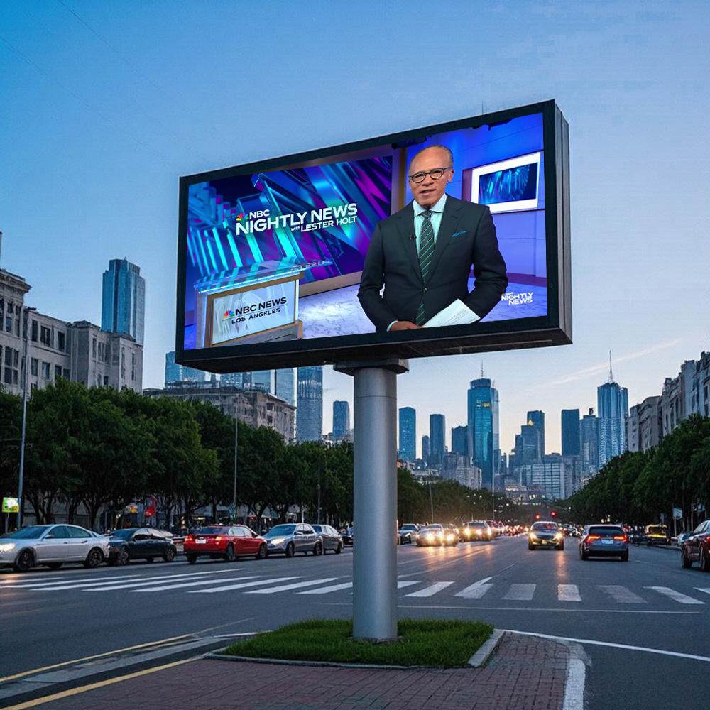 单立柱LED显示屏